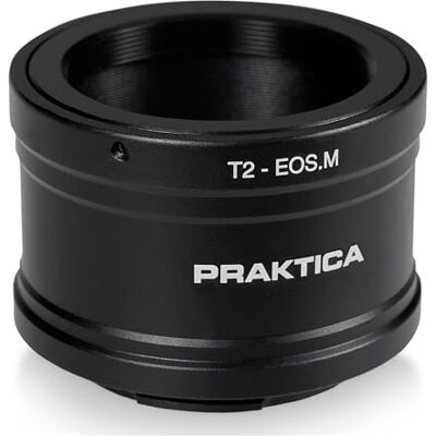 Praktica T2-EOS-M Spotting Scope Adapter for T2 to Canon EOS-M Mount Praktica T2-EOS-M Spotting Scope Adapter for T2 to Canon EOS-M Mount