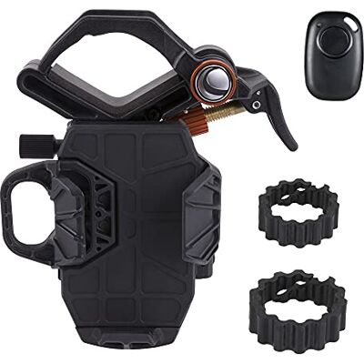 Celestron 81057 NexYZ DX 3-Axis Smartphone Adapter Kit with Bluetooth Shutter Remote Capture Images and Video Through Your Telescope, Spotting Scope, Binoculars, Monocular and Microscope, Black Celestron 81057 NexYZ DX 3-Axis Smartphone Adapter Kit with Bluetooth Shutter Remote Capture Images and Video Through Your Telescope, Spotting Scope, Binoculars, Monocular and Microscope, Black