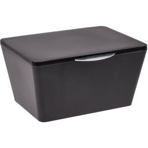 WENKO 22518100 Toilet Brush Holder, completely Unbreakable Thermoplastic Plastic, black, 15,5 x 19 x 10 cm WENKO 22518100 Toilet Brush Holder, completely Unbreakable Thermoplastic Plastic, black, 15,5 x 19 x 10 cm