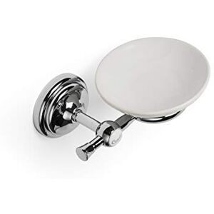 Croydex 1919 Zinc Alloy Soap Dish - Easy Mounting Croydex 1919 Zinc Alloy Soap Dish - Easy Mounting