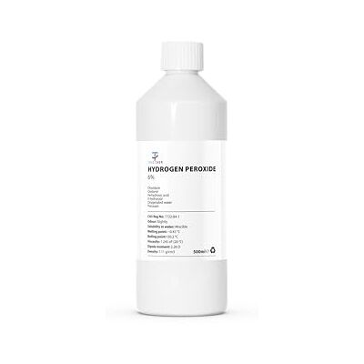 True Chem Hydrogen Peroxide 6% Solution, 20 Vols, 500ml True Chem Hydrogen Peroxide 6% Solution, 20 Vols, 500ml