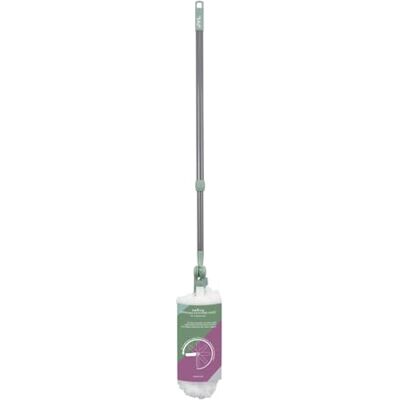 JVL Extendable Microfibre Duster, Telescopic Handle for High Reach Dusting, Soft Microfibre Head Household Cleaning Tool – Grey JVL Extendable Microfibre Duster, Telescopic Handle for High Reach Dusting, Soft Microfibre Head Household Cleaning Tool – Grey