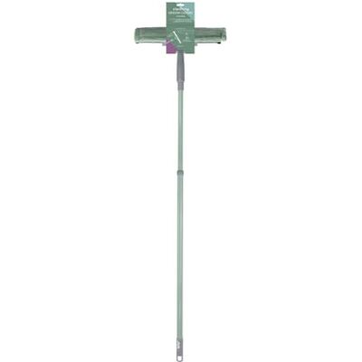 JVL Extendable Microfibre Window Cleaner with Telescopic Handle, Streak-Free Glass Cleaning Tool Green JVL Extendable Microfibre Window Cleaner with Telescopic Handle, Streak-Free Glass Cleaning Tool Green