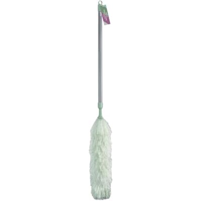 JVL Synthetic Telescopic Duster, Extendable Handle for High Reach Dusting, Lightweight Household Cleaning Tool – Green JVL Synthetic Telescopic Duster, Extendable Handle for High Reach Dusting, Lightweight Household Cleaning Tool – Green