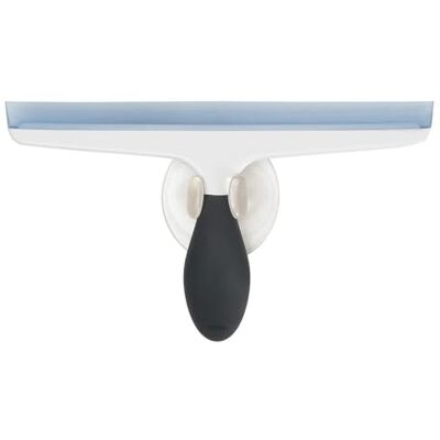 OXO Good Grips All-Purpose Squeegee Flexible blade for smooth water removal, Slim, lightweight construction, Suction cup for easy storage OXO Good Grips All-Purpose Squeegee Flexible blade for smooth water removal, Slim, lightweight construction, Suction cup for easy storage