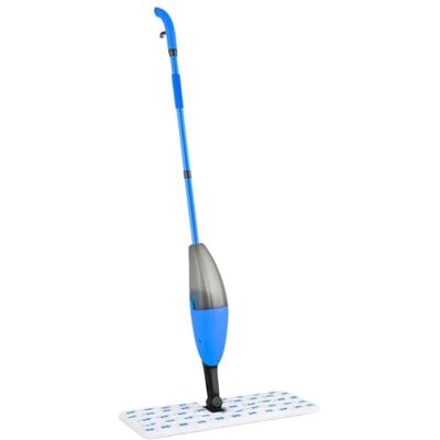 Macro Max MACROMAX FASHION DOUBLE Spray Mop – 360° Swivel Head, 550ml Refillable Bottle, Washable Microfiber Pad Wet & Dry Floor Cleaner for Wood, Tile, Laminate & Vinyl Macro Max MACROMAX FASHION DOUBLE Spray Mop – 360° Swivel Head, 550ml Refillable Bottle, Washable Microfiber Pad Wet & Dry Floor Cleaner for Wood, Tile, Laminate & Vinyl