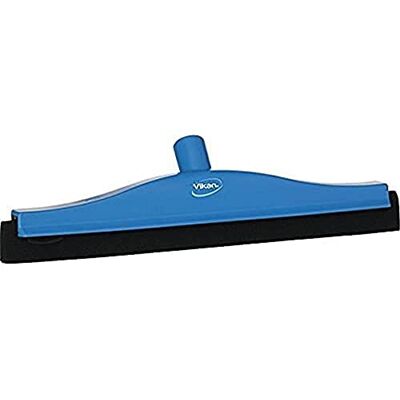Vikan 77543 Floor Squeegee with Replacement Cassette, Blue Vikan 77543 Floor Squeegee with Replacement Cassette, Blue