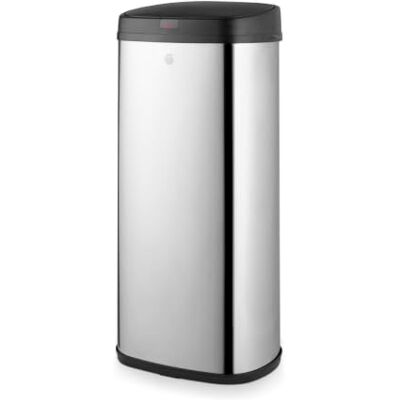 Swan Townhouse 50L Square Sensor Bin, Stainless Steel, SWKA4518SS Swan Townhouse 50L Square Sensor Bin, Stainless Steel, SWKA4518SS