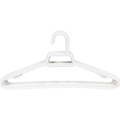 ECOMMERC3 Pack of 12 Sturdy and Stylish Plastic Hangers for Clothes, Suits, Shirts and Trousers – 12 Sturdy and Elegant Plastic Hangers ECOMMERC3 Pack of 12 Sturdy and Stylish Plastic Hangers for Clothes, Suits, Shirts and Trousers – 12 Sturdy and Elegant Plastic Hangers