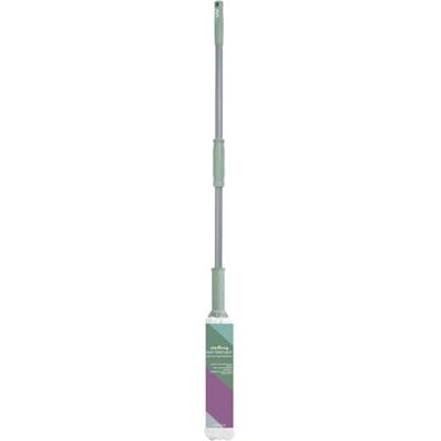 JVL Easy Twist Spin Mop with Wringer Handle – Grey Microfibre Floor Mop JVL Easy Twist Spin Mop with Wringer Handle – Grey Microfibre Floor Mop