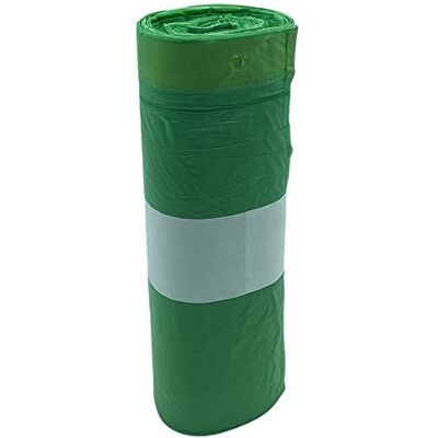 WELL HOME MOBILIARIO & DECORACIÓN Alfapac Roll of 30 Self-Seal Bin Bags 40 Litre Capacity Green WELL HOME MOBILIARIO & DECORACIÓN Alfapac Roll of 30 Self-Seal Bin Bags 40 Litre Capacity Green