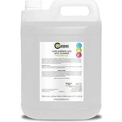 C 9 Catering Hard Surface and UPVC Cleaner Ideal for Hard Plastic, Doors, Gutter and Window Frames- 5 Litre C 9 Catering Hard Surface and UPVC Cleaner Ideal for Hard Plastic, Doors, Gutter and Window Frames- 5 Litre