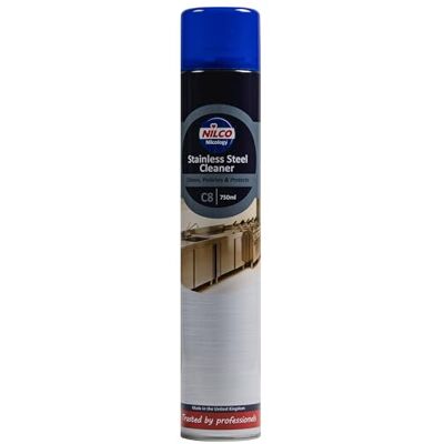 Nilco Stainless Steel Cleaner 750ml, Powerful Cleaning, Polishing & Protection for a Streak-Free Shine Nilco Stainless Steel Cleaner 750ml, Powerful Cleaning, Polishing & Protection for a Streak-Free Shine