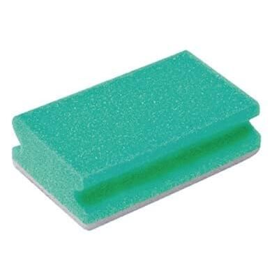 UNBRANDED Finger Grip Scourers, 130mm x 70mm x 40mm, Green, Pack of 10 UNBRANDED Finger Grip Scourers, 130mm x 70mm x 40mm, Green, Pack of 10