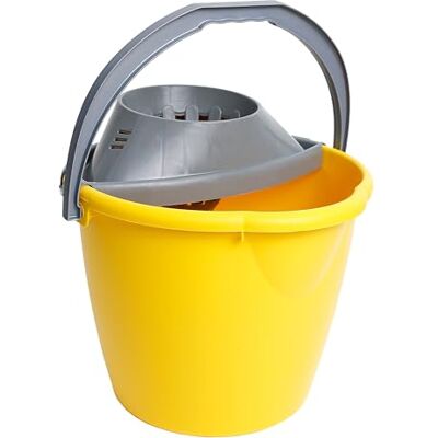 Maya Professional Tools 09037-am Bucket with Strainer, 13 L, Yellow Maya Professional Tools 09037-am Bucket with Strainer, 13 L, Yellow