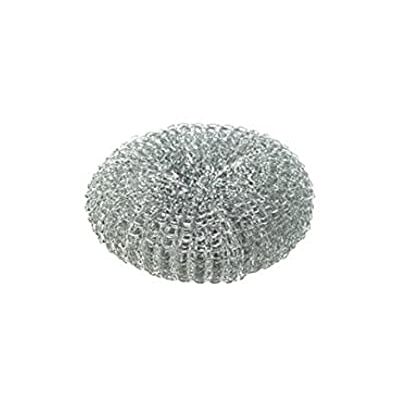 Genware NEV-828-60 Sponge Scourers, Galvanised Steel (Pack of 10) Genware NEV-828-60 Sponge Scourers, Galvanised Steel (Pack of 10)
