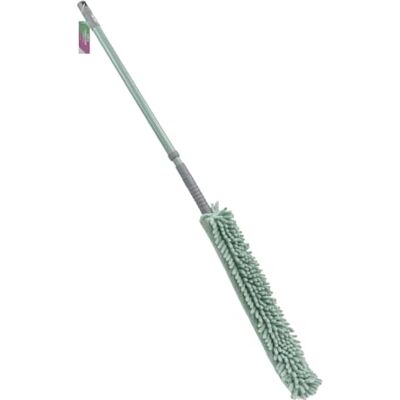 JVL Extendable Flexible Duster, Bendable Head for Hard to Reach Areas, Telescopic Handle Household Cleaning Tool – Green JVL Extendable Flexible Duster, Bendable Head for Hard to Reach Areas, Telescopic Handle Household Cleaning Tool – Green