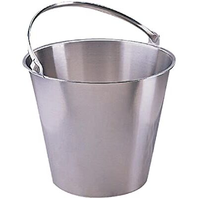 JANTEX J807 Stainless Steel Cleaning Bucket, 12Ltr Built for high-volume commercial catering and kitchen use; reliable performance for intense professional janitorial tasks. JANTEX J807 Stainless Steel Cleaning Bucket, 12Ltr Built for high-volume commercial catering and kitchen use; reliable performance for intense professional janitorial tasks.