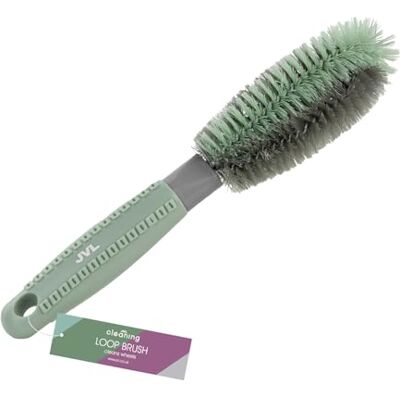 JVL Loop Car Cleaning Brush – Durable Scrubbing Brush for Wheels, Tyres & Car Exterior Cleaning JVL Loop Car Cleaning Brush – Durable Scrubbing Brush for Wheels, Tyres & Car Exterior Cleaning