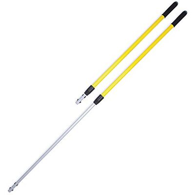 Rubbermaid Commercial Products FGQ75500YL00, HYGEN Quick Connect Straight Extension Mop Handle Yellow Rubbermaid Commercial Products FGQ75500YL00, HYGEN Quick Connect Straight Extension Mop Handle Yellow