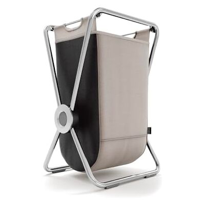 simplehuman X-Frame Hamper, Single Compartment Laundry Basket for Bedroom Bathroom, Heavy-Gauge Steel Frame, Stain & Odour Resistant Machine Washable Bag, Easy Carry Steel Handles, Chrome simplehuman X-Frame Hamper, Single Compartment Laundry Basket for Bedroom Bathroom, Heavy-Gauge Steel Frame, Stain & Odour Resistant Machine Washable Bag, Easy Carry Steel Handles, Chrome