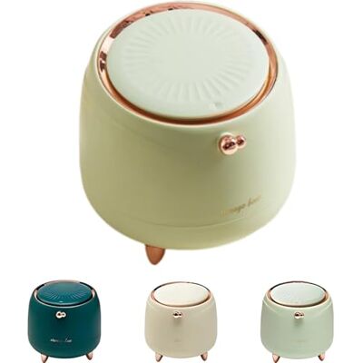 AIWE7D 0.4 Gallon Small Trash Can Kitchen Garbage Can Mini Bathroom Trash Cans with Lid Waste Basket for Office Bedroom Desktop Waste Bin (Light Green) AIWE7D 0.4 Gallon Small Trash Can Kitchen Garbage Can Mini Bathroom Trash Cans with Lid Waste Basket for Office Bedroom Desktop Waste Bin (Light Green)