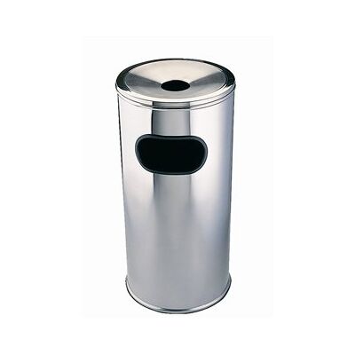 Stalwart C539 Lobby Bin, Stainless Steel, Mirror Finish, 20 cm Dia. x 60 cm High Stalwart C539 Lobby Bin, Stainless Steel, Mirror Finish, 20 cm Dia. x 60 cm High