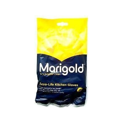 Marigold Extra-Life Kitchen Gloves Small, Yellow, S (Pack of 6) Marigold Extra-Life Kitchen Gloves Small, Yellow, S (Pack of 6)