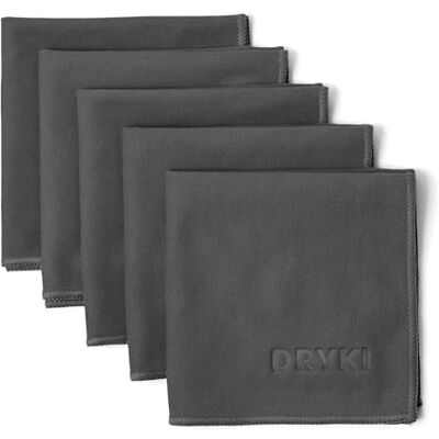 DRYKI Sweat Absorbing Tissues The Original Quick Dry Microfiber Sweatcloths and Towels for Face, Hands and Body Perfect for Gym, Sports and Work DRYKI Sweat Absorbing Tissues The Original Quick Dry Microfiber Sweatcloths and Towels for Face, Hands and Body Perfect for Gym, Sports and Work