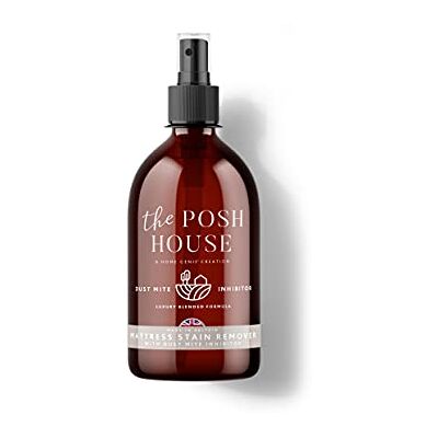 The Posh House Mattress Stain Remover with Dust Mite Inhibitor 500ml, Clear The Posh House Mattress Stain Remover with Dust Mite Inhibitor 500ml, Clear