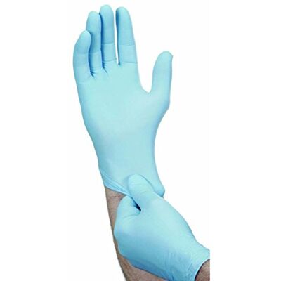 SHIELD GD19XL Powder-Free Gloves, Nitrile, X-Large, Blue (Pack of 100) SHIELD GD19XL Powder-Free Gloves, Nitrile, X-Large, Blue (Pack of 100)