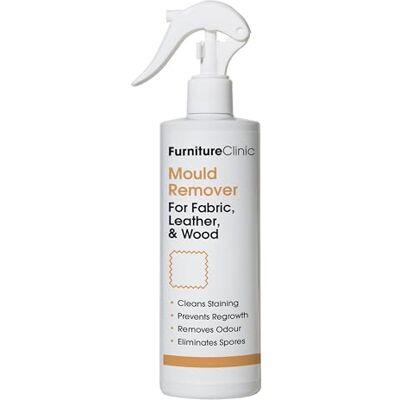 Furniture Clinic Mould Remover Spray Kills Mould & Spores On Contact and Prevents Regrowth – Removes Stubborn Mould Stains On Leather, Fabric & Wood – Safe To Use – 500ml Furniture Clinic Mould Remover Spray Kills Mould & Spores On Contact and Prevents Regrowth – Removes Stubborn Mould Stains On Leather, Fabric & Wood – Safe To Use – 500ml