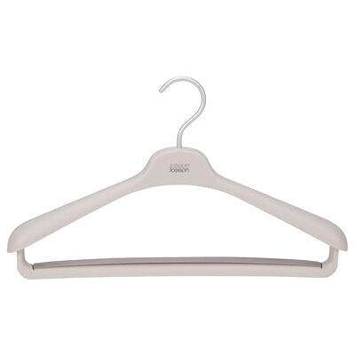 Joseph Joseph Orderly Suit & Coat Hangers, Set of 2, Anti-Slip Trouser Grip, Broad Shoulder, Heavy-Duty Rotating Hook, Made from Recycled Plastic Joseph Joseph Orderly Suit & Coat Hangers, Set of 2, Anti-Slip Trouser Grip, Broad Shoulder, Heavy-Duty Rotating Hook, Made from Recycled Plastic