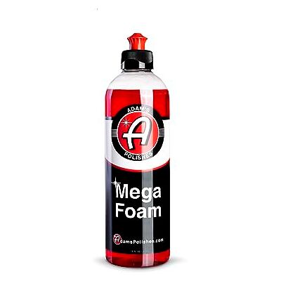 Adams Polishes Adam’s Mega Foam Shampoo pH Neutral Wash Soap Designed For Maximum Foam Suds In Your Bucket, Foam Cannon, Foam Gun, Sponge, Mitt, Chamois Won’t Strip Or Remove Wax Sealants or Ceramic Coatings Adams Polishes Adam’s Mega Foam Shampoo pH Neutral Wash Soap Designed For Maximum Foam Suds In Your Bucket, Foam Cannon, Foam Gun, Sponge, Mitt, Chamois Won’t Strip Or Remove Wax Sealants or Ceramic Coatings