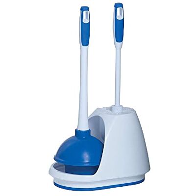 Mr. Clean 440436 Turbo Plunger and Bowl Brush Caddy Set, 5-1/2 Inches Mr. Clean 440436 Turbo Plunger and Bowl Brush Caddy Set, 5-1/2 Inches