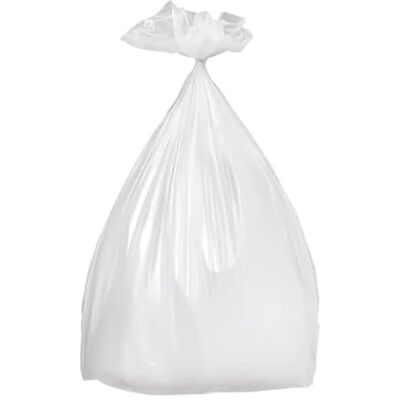 JANTEX Heavy Duty Bin Bags Clear, 120 Ltr, Pack 100 JANTEX Heavy Duty Bin Bags Clear, 120 Ltr, Pack 100