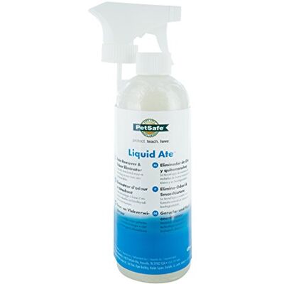 PetSafe Liquid Ate Enzyme Cleaning Solution, 500 ml, Chemical Free, Urine Remover and Toilet Trainer PetSafe Liquid Ate Enzyme Cleaning Solution, 500 ml, Chemical Free, Urine Remover and Toilet Trainer