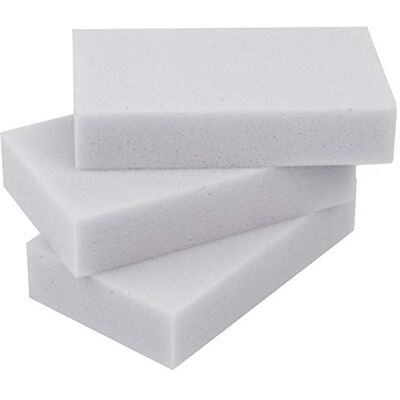 ASelected Pack of 50 Magic Eraser Sponges Chemical-free Melamine Foam Cleaning Blocks Strong Magic Wipes for All Surface – Kitchen, Floor, Baseboard, Wall Cleaner Gray ASelected Pack of 50 Magic Eraser Sponges Chemical-free Melamine Foam Cleaning Blocks Strong Magic Wipes for All Surface – Kitchen, Floor, Baseboard, Wall Cleaner Gray