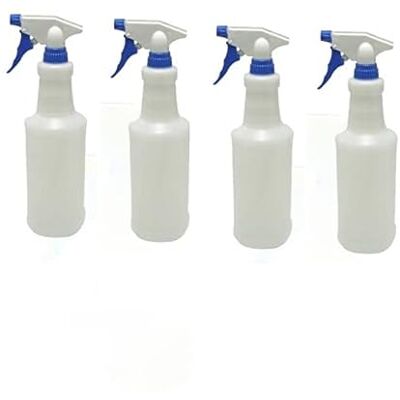 2WORK Trigger Spray Refill Bottle Blue (Pack of 4) 101958B 2WORK Trigger Spray Refill Bottle Blue (Pack of 4) 101958B