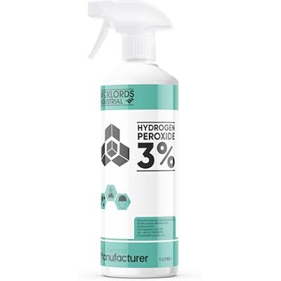 McKLords Hydrogen Peroxide 3%, 1 Litre McKLords Hydrogen Peroxide 3%, 1 Litre