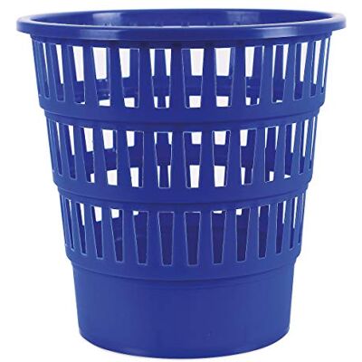 OFFICER PRODUCTS Office Products Model 19053621-05 Waste Bin 16 litres Blue OFFICER PRODUCTS Office Products Model 19053621-05 Waste Bin 16 litres Blue