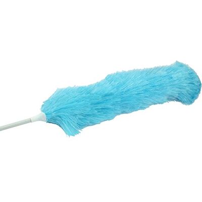 JVL Static Duster with an Extendable Plastic Pole, Blue JVL Static Duster with an Extendable Plastic Pole, Blue