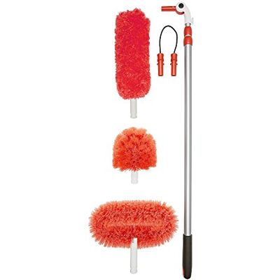 OXO Good Grips Long Reach Dusting System With Pivoting Heads OXO Good Grips Long Reach Dusting System With Pivoting Heads