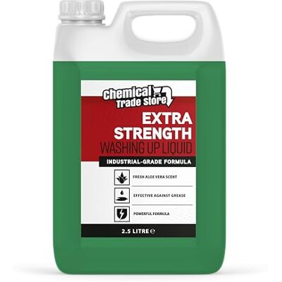 Chemical Trade Store Concentrated Washing Up Liquid Professional and Home Use Aloevera 2.5 Litre Chemical Trade Store Concentrated Washing Up Liquid Professional and Home Use Aloevera 2.5 Litre