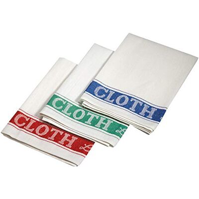 Ramon Glass Cloths Linen (Pack of 5) Ramon Glass Cloths Linen (Pack of 5)