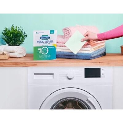 Dr. Beckmann Magic Leaves Universal Detergent Sheets Pre-Dosed & Water-Soluble Wash Sheets Space-Saving and Easy to Use 25 Sheets Dr. Beckmann Magic Leaves Universal Detergent Sheets Pre-Dosed & Water-Soluble Wash Sheets Space-Saving and Easy to Use 25 Sheets