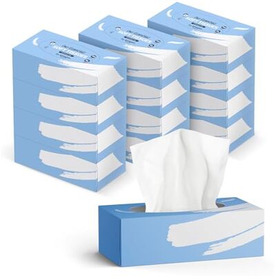 by Amazon Facial Tissues 2 ply, 180 Sheets 12 Pack by Amazon Facial Tissues 2 ply, 180 Sheets 12 Pack