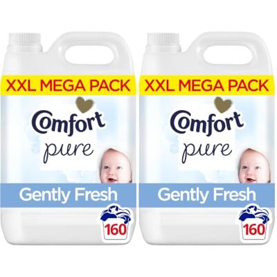 Comfort Pure Fabric Conditioner 160 Washes 4800ML (Pack of 2) Comfort Pure Fabric Conditioner 160 Washes 4800ML (Pack of 2)
