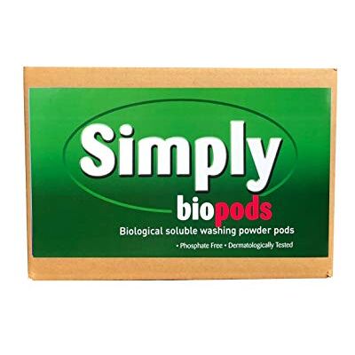 Simply Saline Simply Biological Laundry Powder Pods Pack of 100 Washes Simply Saline Simply Biological Laundry Powder Pods Pack of 100 Washes
