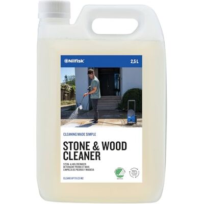 Nilfisk Stone & Wood Cleaner Pressure Washer Detergent for Outdoor Surfaces (2.5 L) Nilfisk Stone & Wood Cleaner Pressure Washer Detergent for Outdoor Surfaces (2.5 L)